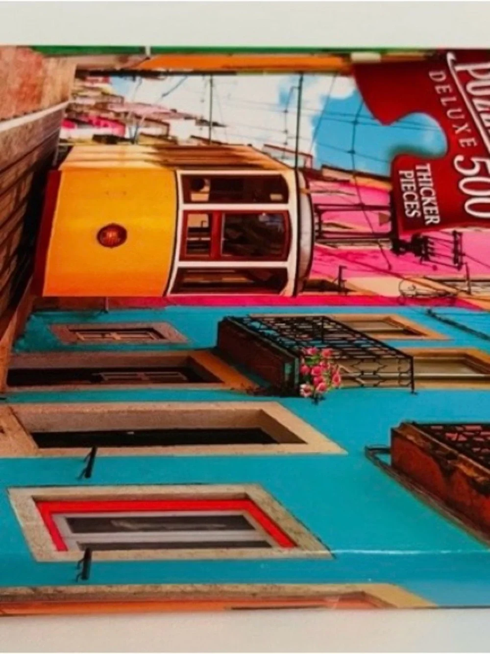 New puzzles Tram in Lisbon, Portugal” 500 pc 20x12 in puzzle bug